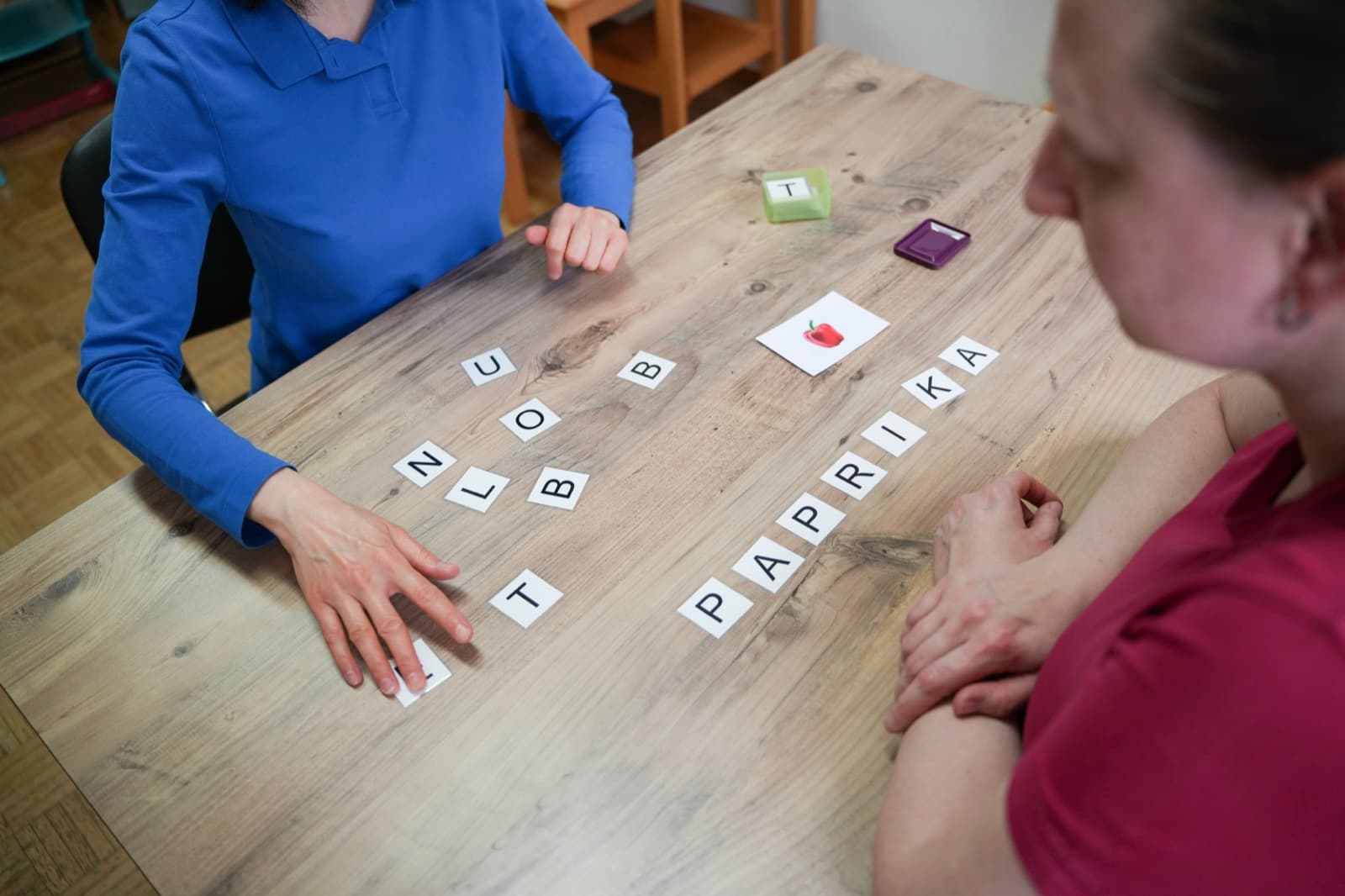 Logopädische Therapie mit Spielmaterialien