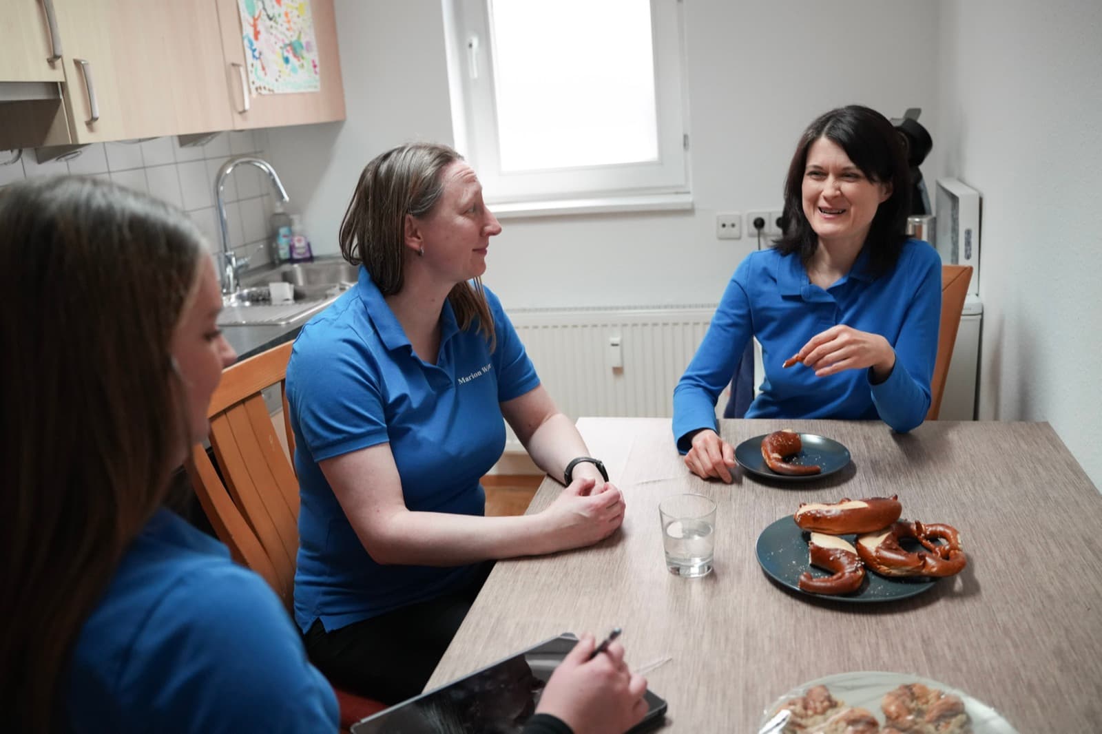 Logopäde-Therapie mit Patientin