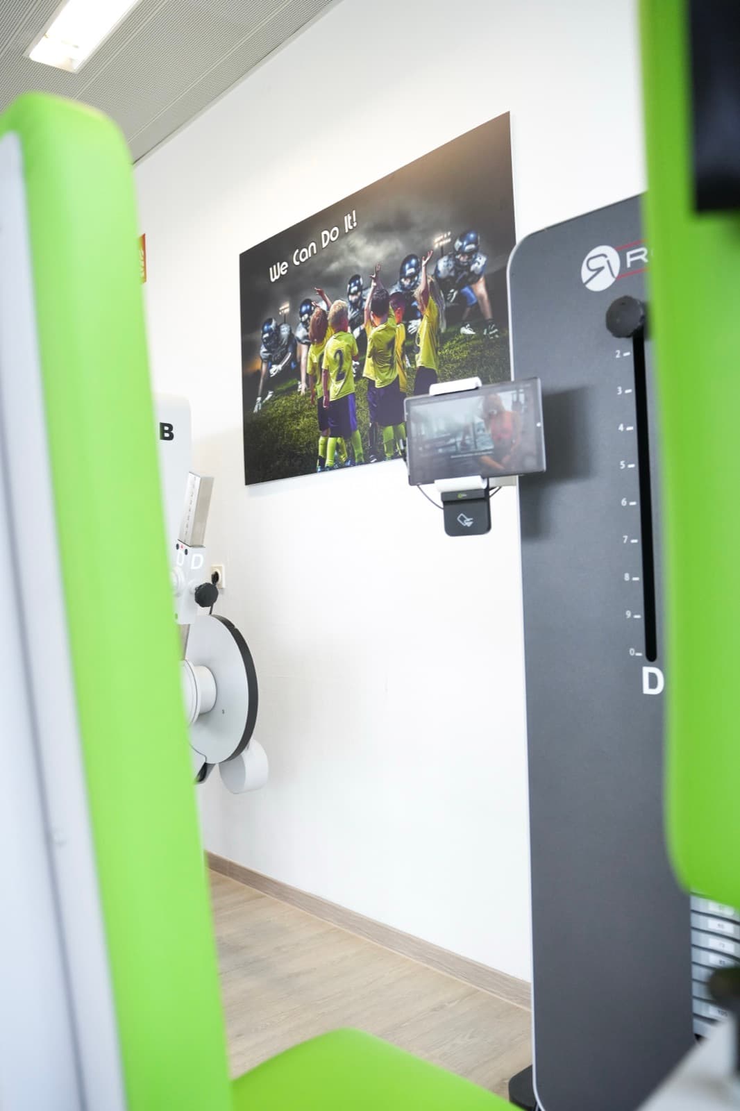 Sportphysiotherapie bei einem Athleten